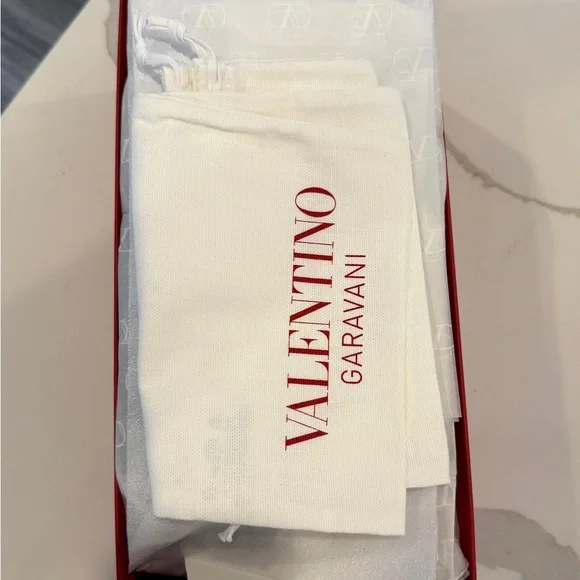 Valentino Garavani Black Studded Sandals - Picture 3 of 4